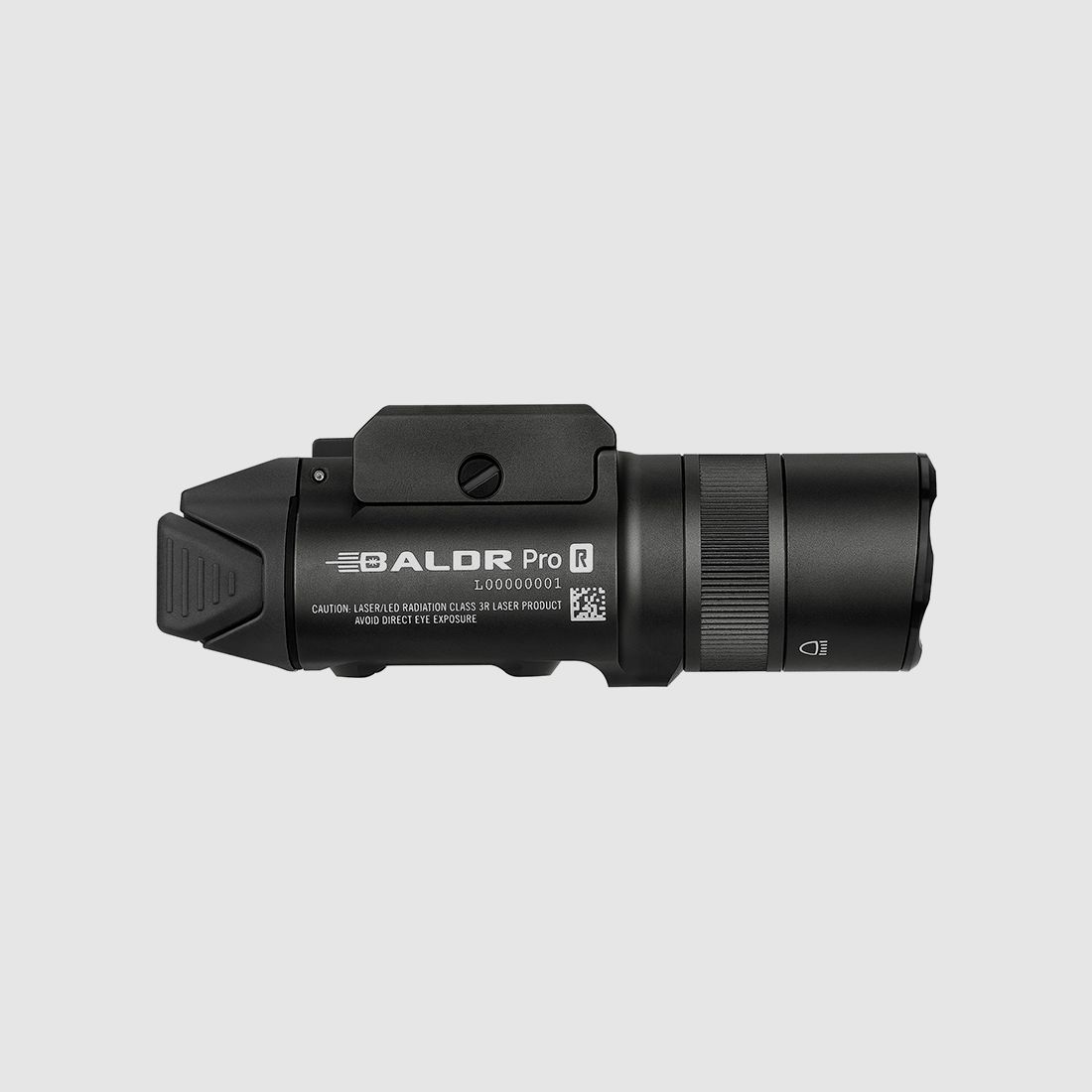Linterna LED para arma corta con puntero verde Baldr Pro R 1.350 lúmenes Olight, imagen 7 de 12