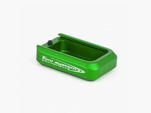 Toni System CZ Shadow magazine base +1 shot - Green
