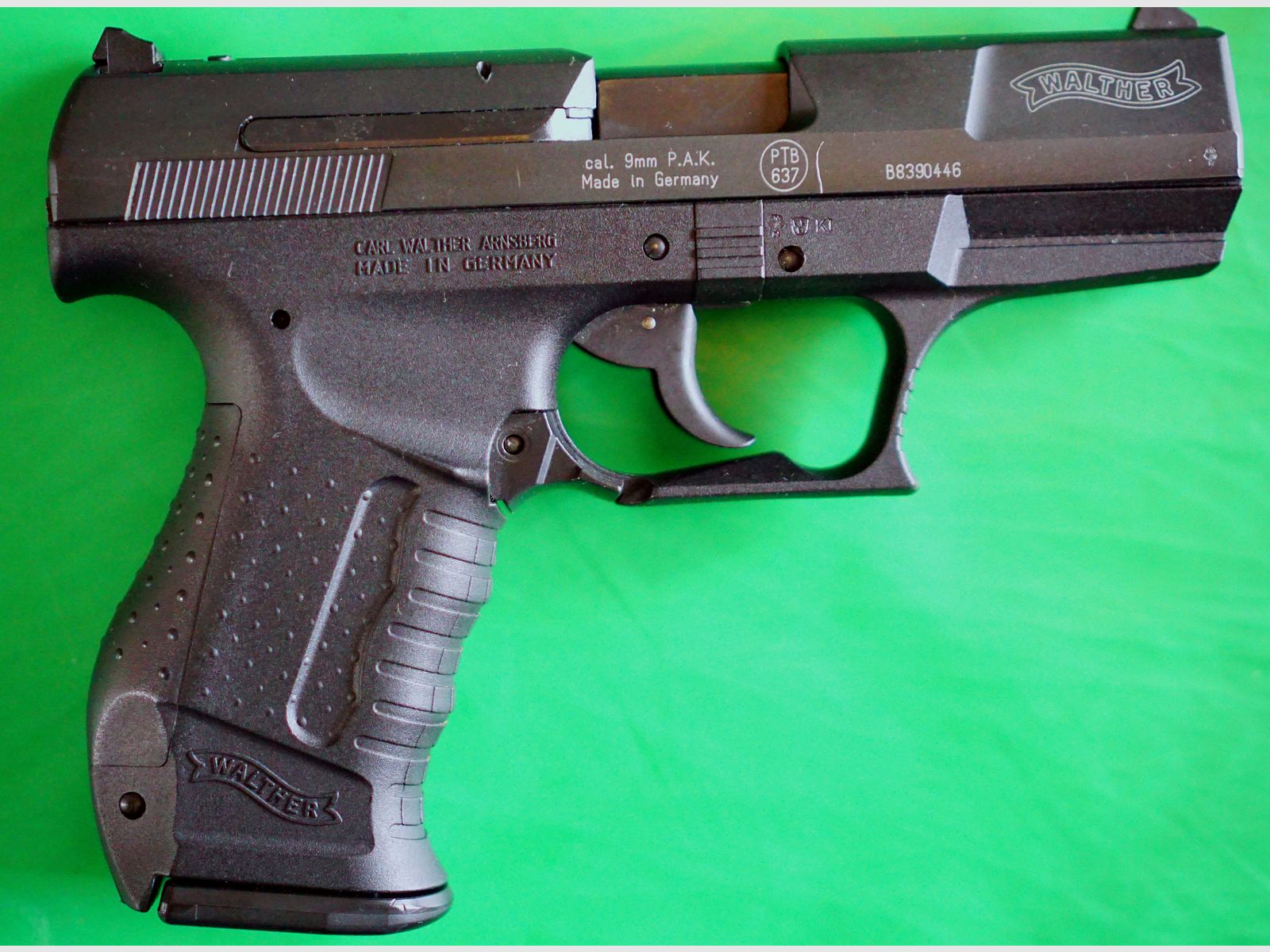 Walther P99 Schreckschuss Pistole 9mm P.A.K. (PTB 637)
