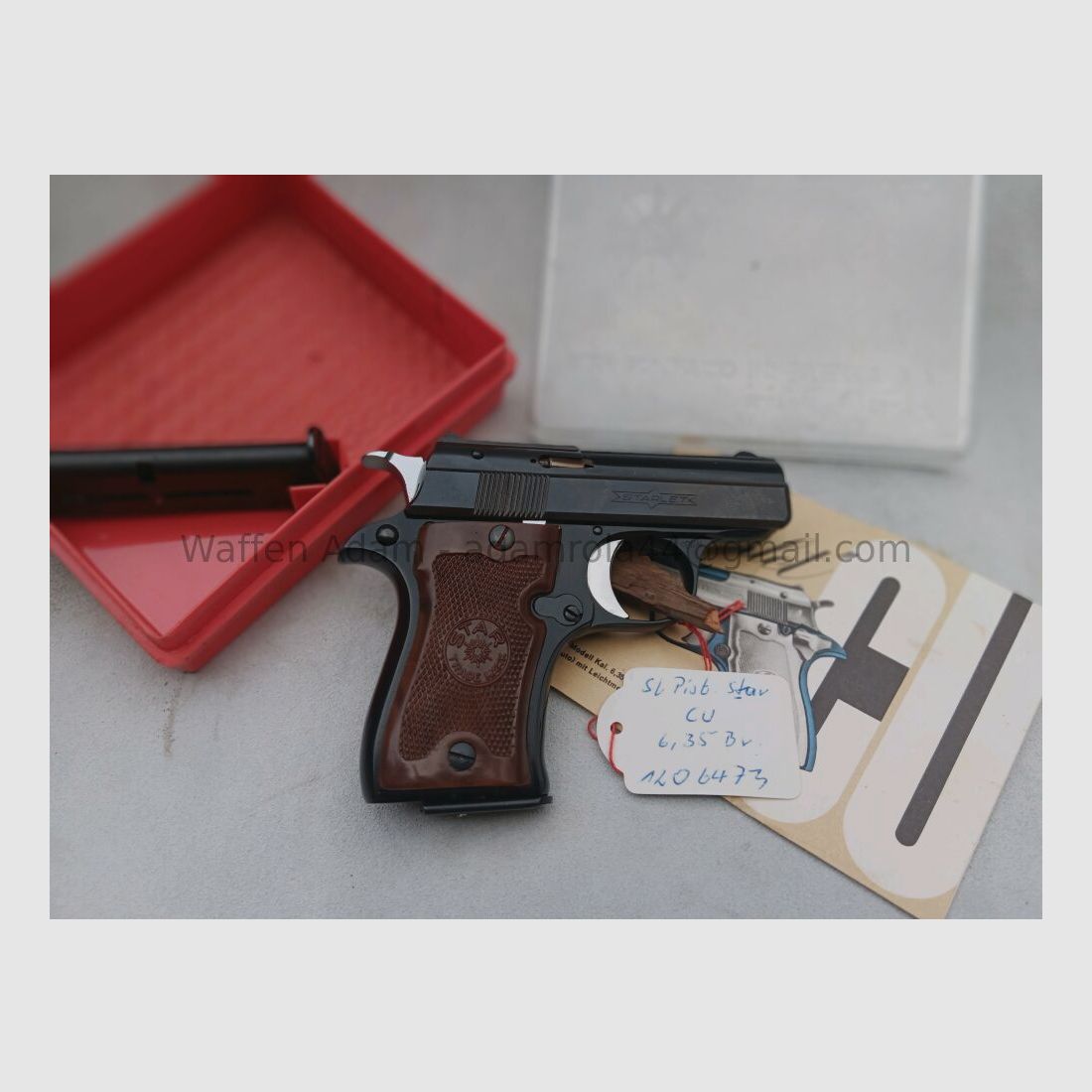 Star CU-Starlet, Taschenpistole