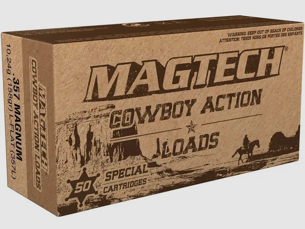 .357 Magnum Blei-Flachkopf 10,2g/158grs. Magtech