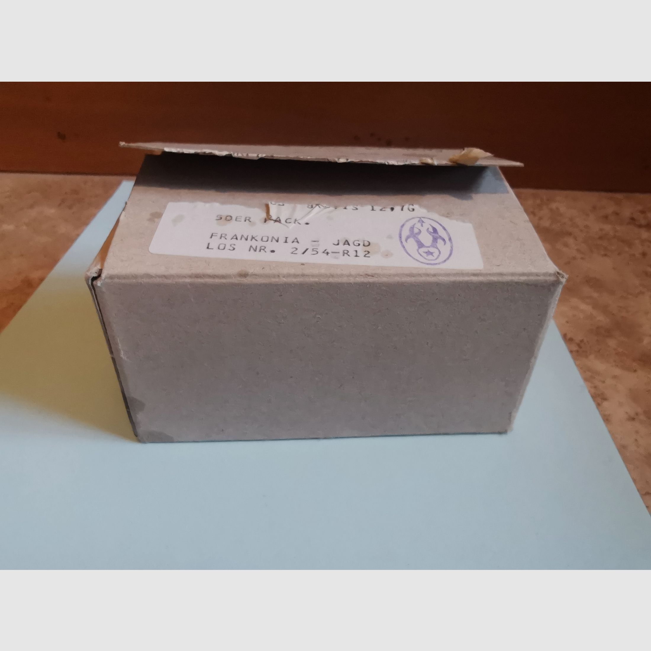 Patronen 8x57 JS 12,7g Vollmantel Frankonia