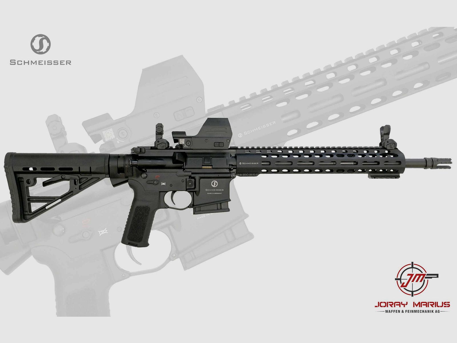 Schmeisser M4FL semi-automatisch .223 Rem 14.5" incl. Falke LE