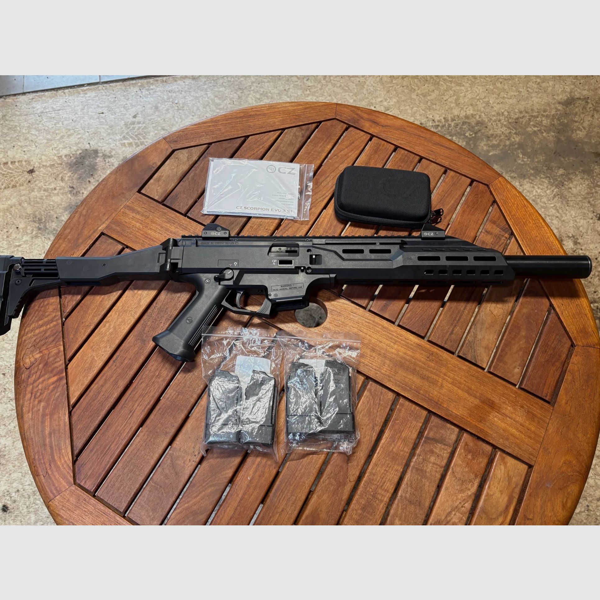 CZ Scorpion EVO3 S1 Carbi, 9mm Luger