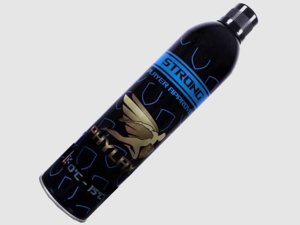 PHYLAX Airsoft Gaz Vert BLEU (Forte 14 Bar) - 600ml