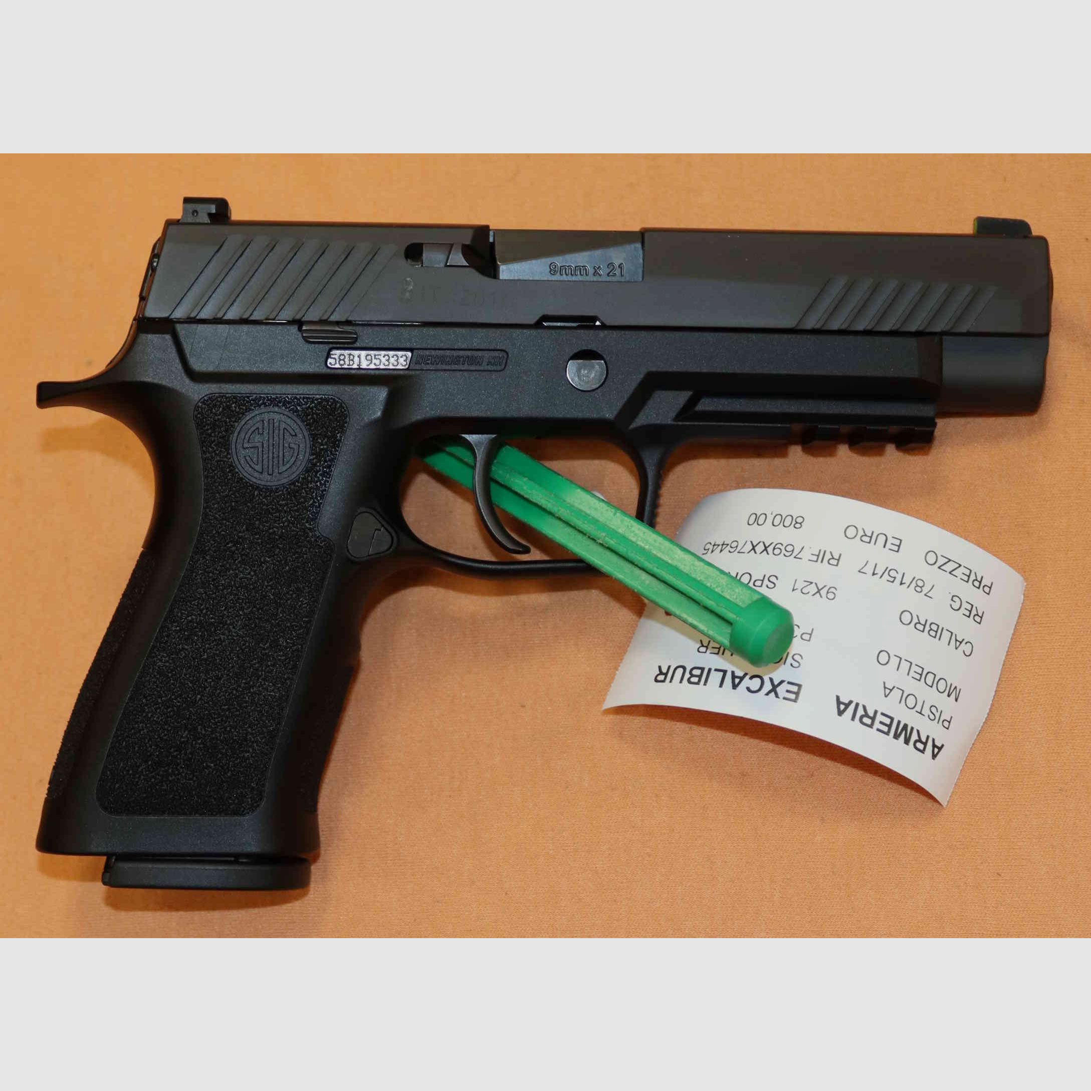 Pistole Sig Sauer Modell P320 Kaliber 9X21 Sportlich, Bild 4 von 6