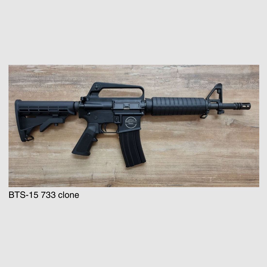 AR15 o sistema di cambio AR nei calibri .223Rem, 9mm Luger, .300 AAC Blackout, .450 Bushmaster, 6,5 Grendel di BTS Bavarian Tactical Systems