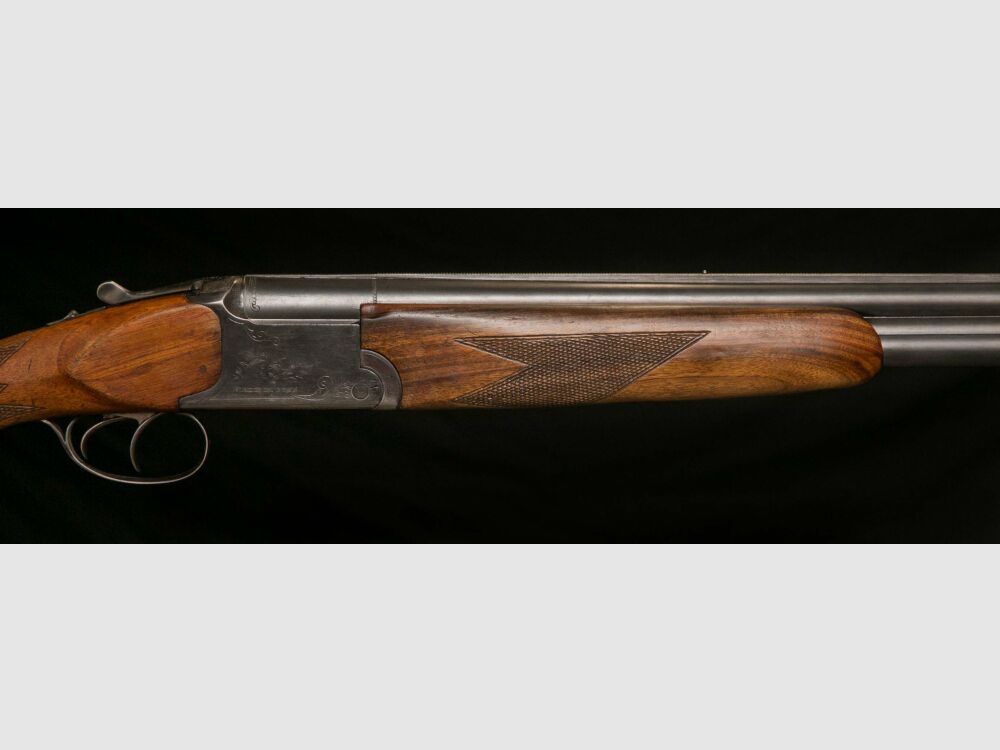 double-barreled shotgun