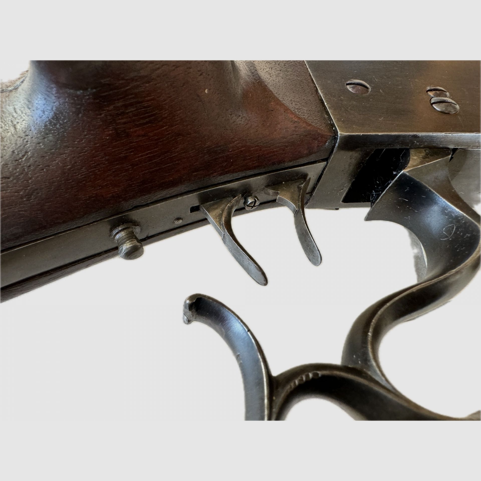 Zwitserse schijfgeweer JoH. Gysi Interlaken in het kaliber .22 LR met valbloksluiting