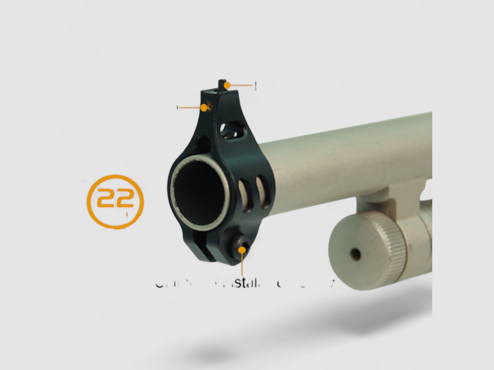 UTG Vizier voor Mossberg 12 GA Geweers