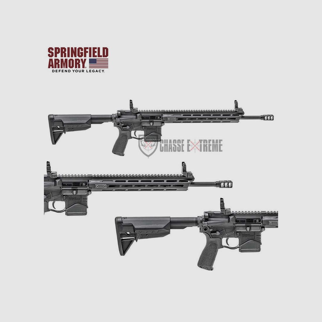 Büchse SPRINGFIELD ARMORY Saint Edge 16" Kal. 223 rem