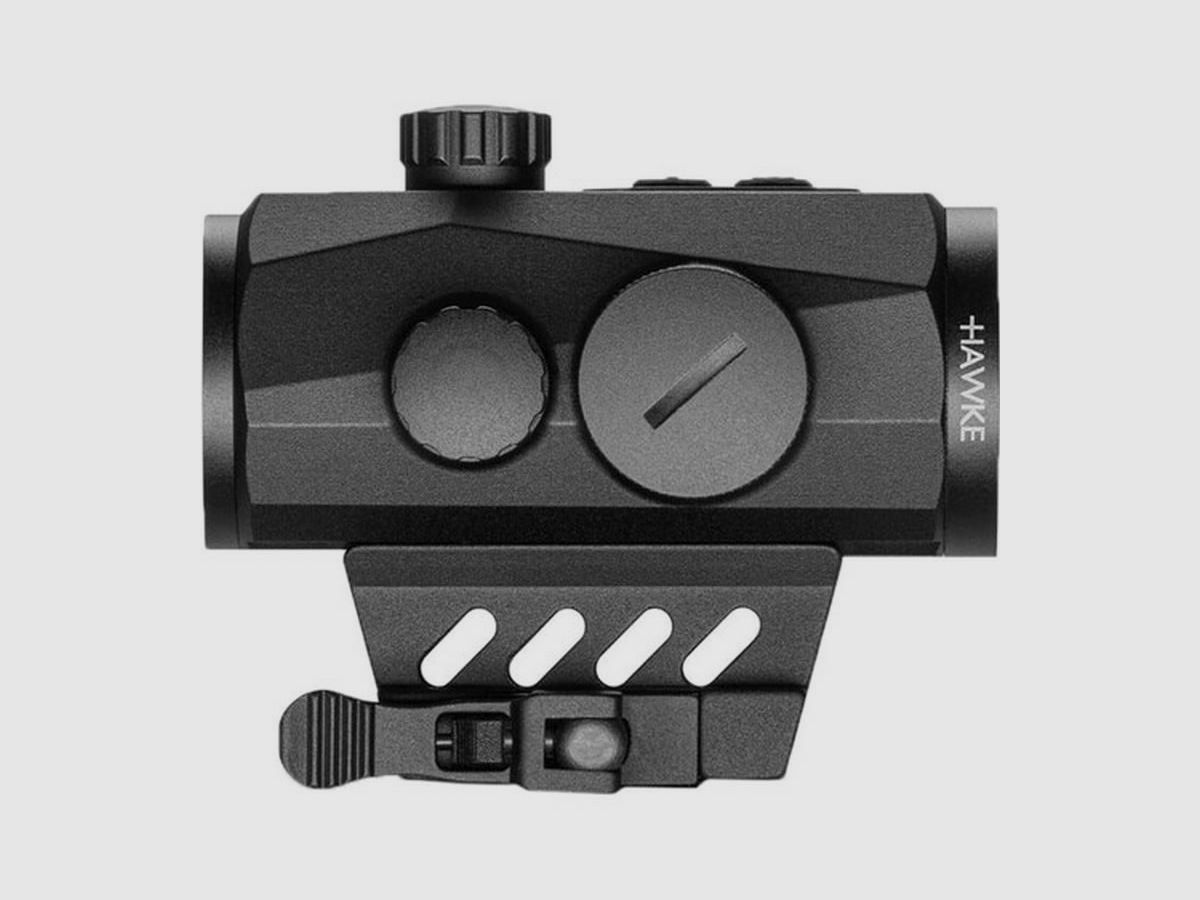 Hawke Endurance Red Dot 1x30 z 2 wysokościami montażu na Picatinny, zdjęcie 6 z 20