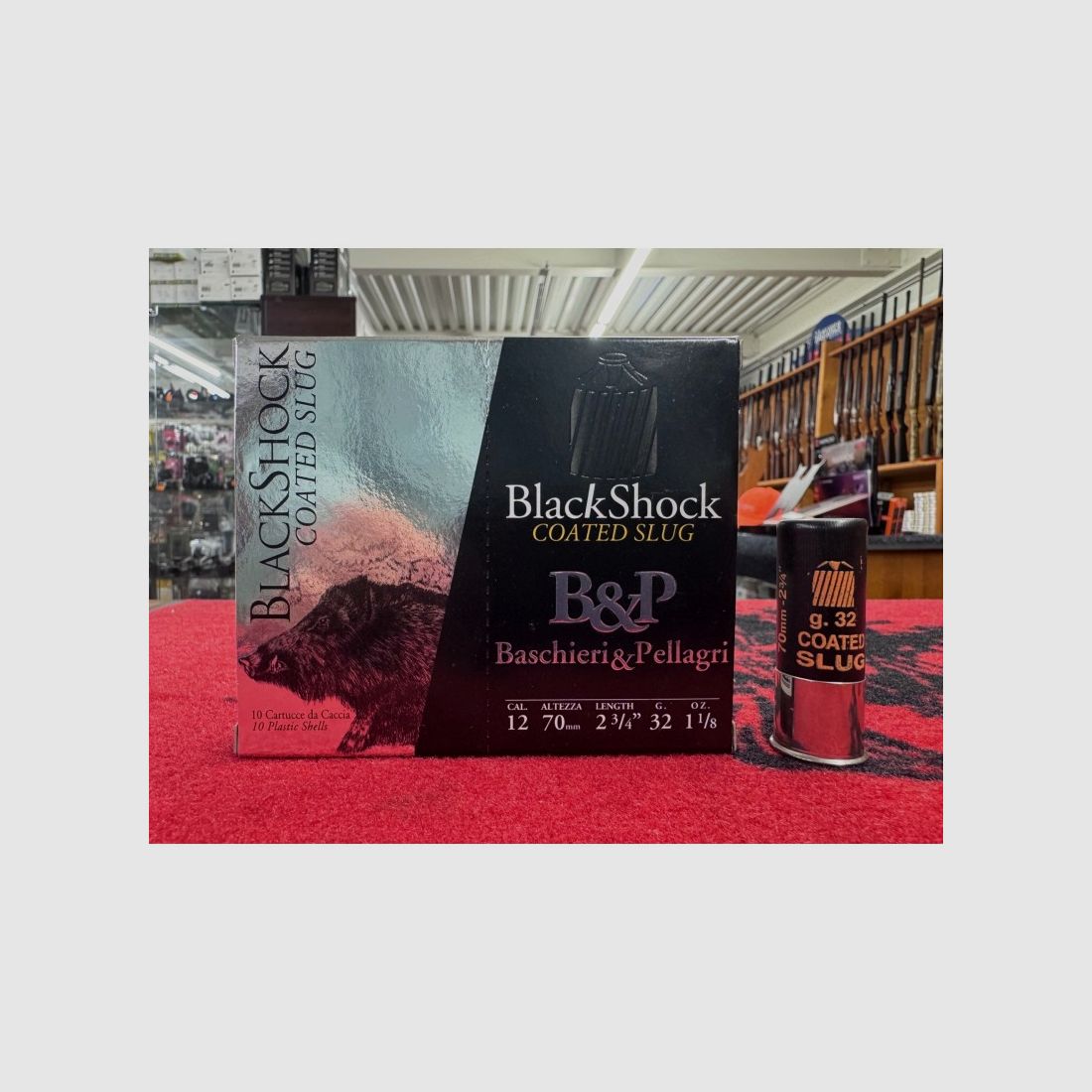 B&P Black Shock 12x70 32g (x10), Bild 1 von 2