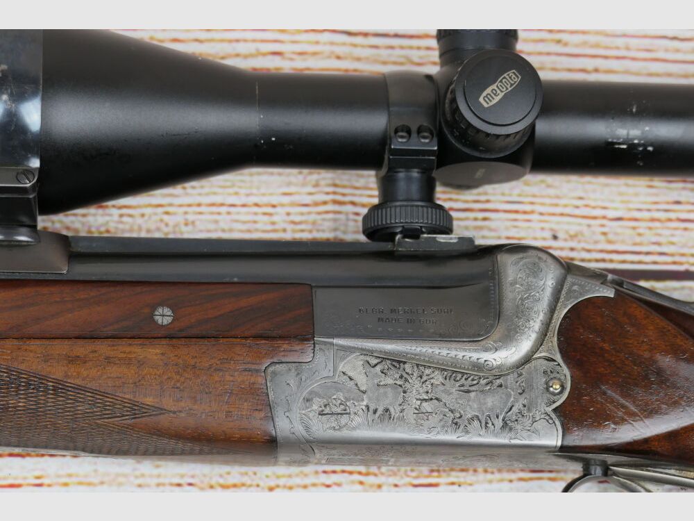 Merkel Suhl 211 mit Meopta 3-12x56 mit Leuchtabsehen und Docter Sight