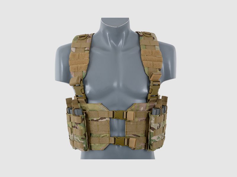 Split Front Chest Harness - Multicamo [8FIELDS]