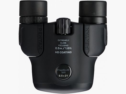 Jumelles Pentax Papilio III 8,5 x 21 WR noires - après 29,01 EUR RICOH IMAGING promotion d'été