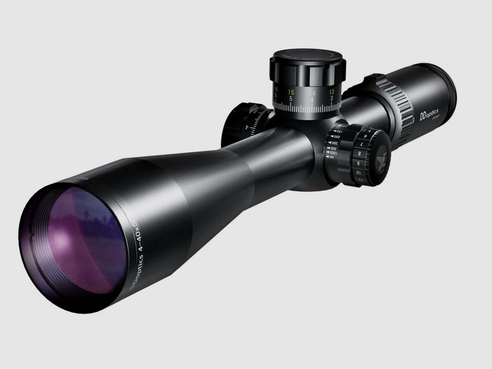 DDoptics 442511141 Zielfernrohr DDMP V10 4-40x50 Sportschießen 1/8 MOA tac-A