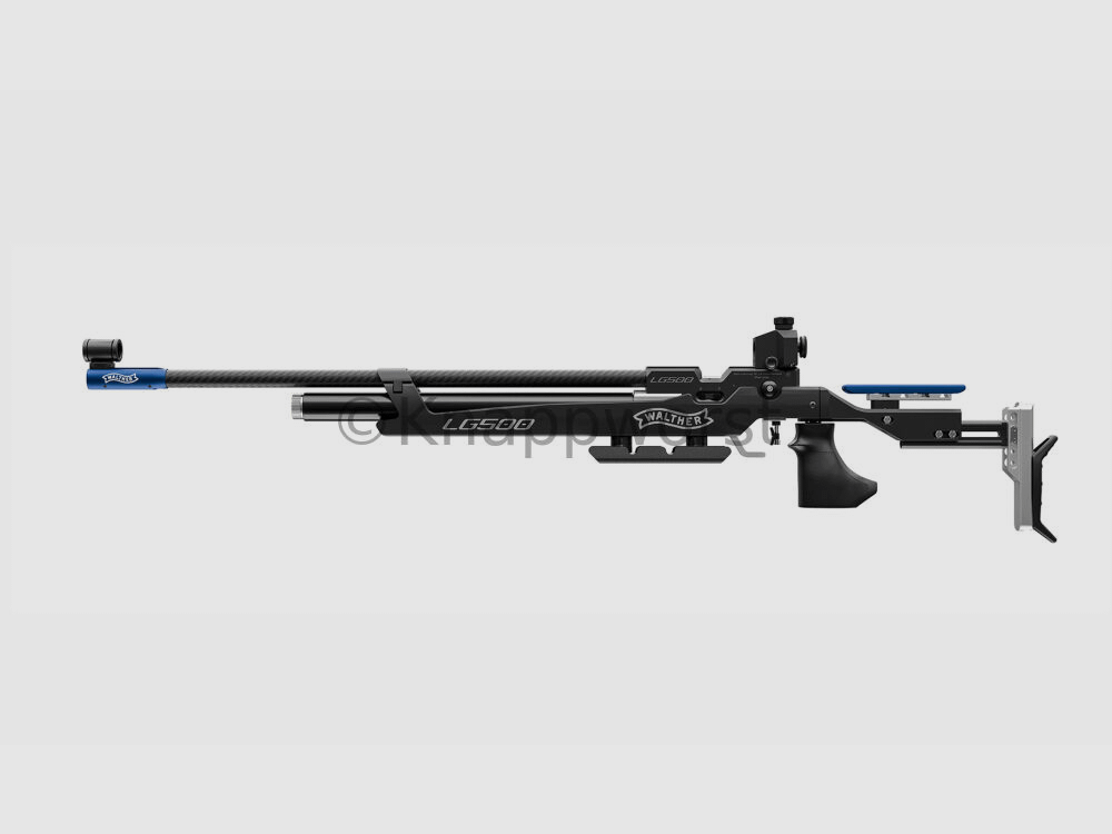 Walther LG500 Blacktec Vario-Aluschaft right/left