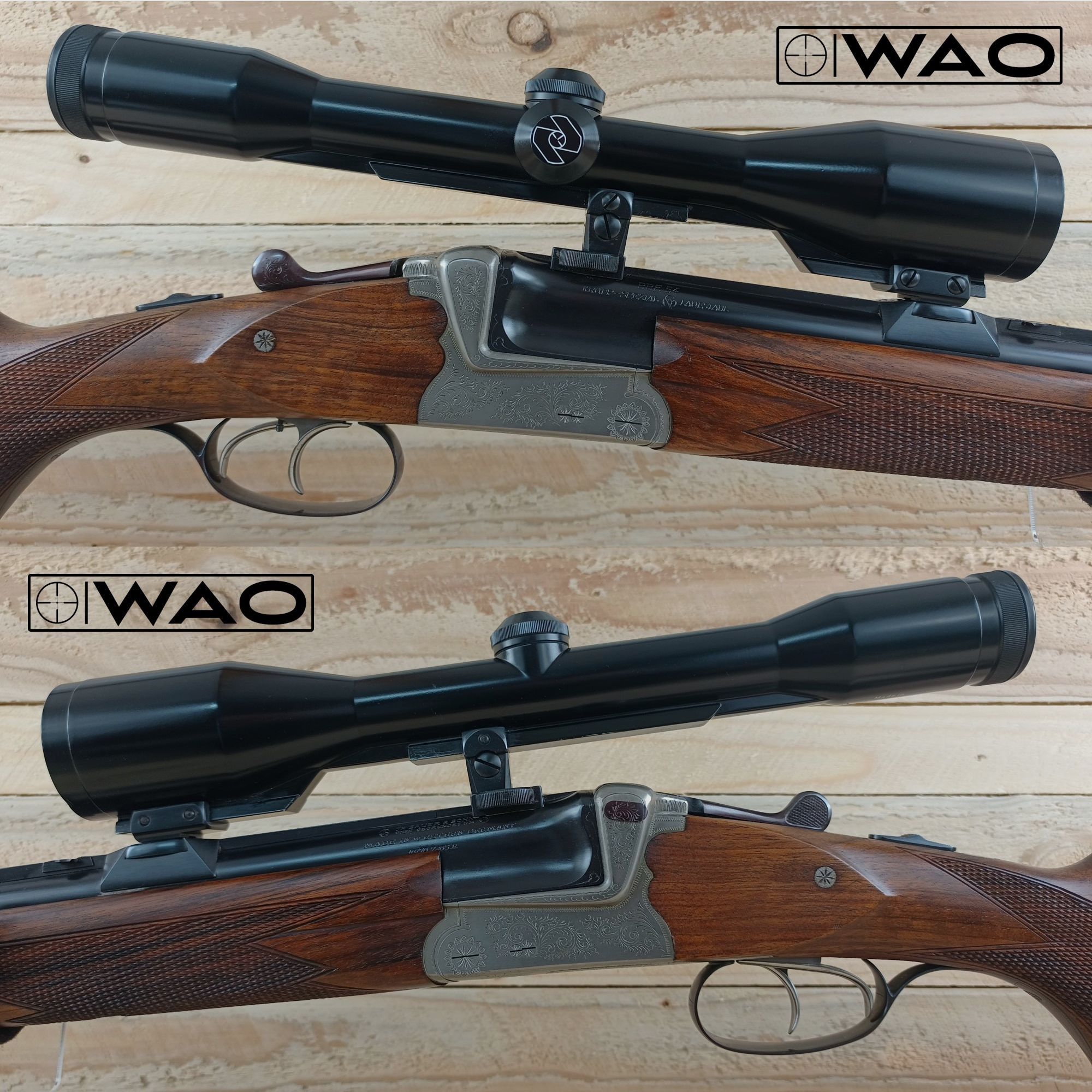 Sauer & Sohn BBF 54, Sauer 54, Kal. 7x65R; 16/70 *im Bestzustand mit Zeiss Optik*