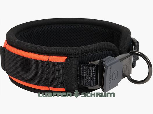 AKAH Neopren Halsung  Comfort Plus - Signalorange Kunststoff-Schnellverschluss