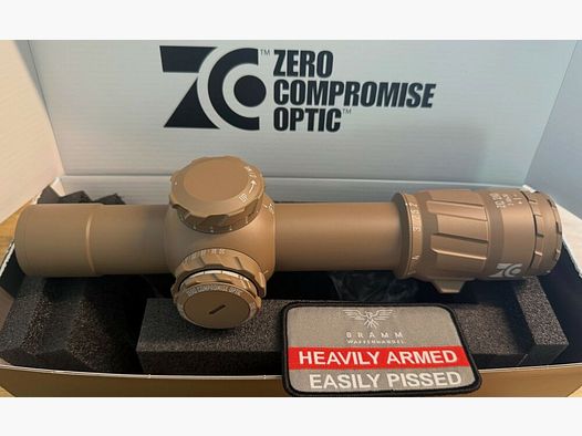 ZCO Zero Compromise ZC210 MIL 2-10x30 LPVO FDE Predator