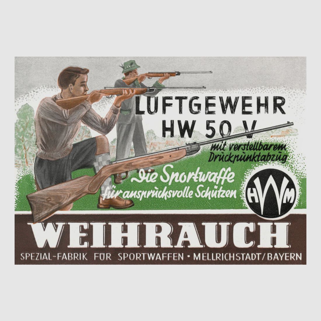 Weihrauch HW 50 S 75 años 4,5mm limitado