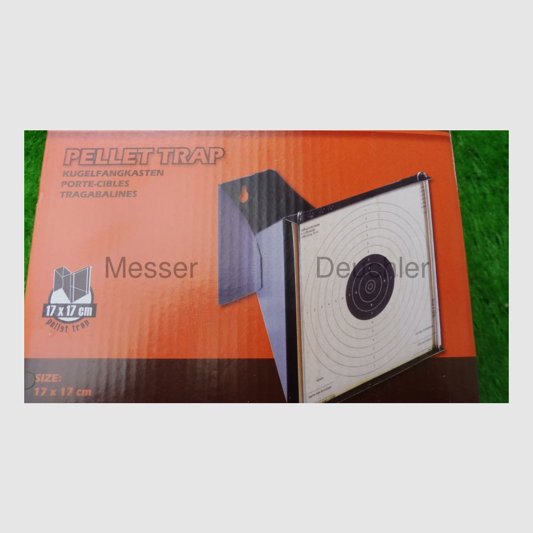 Casse di raccolta perfette per le vostre armi ad aria compressa per bersagli 17x17 cm