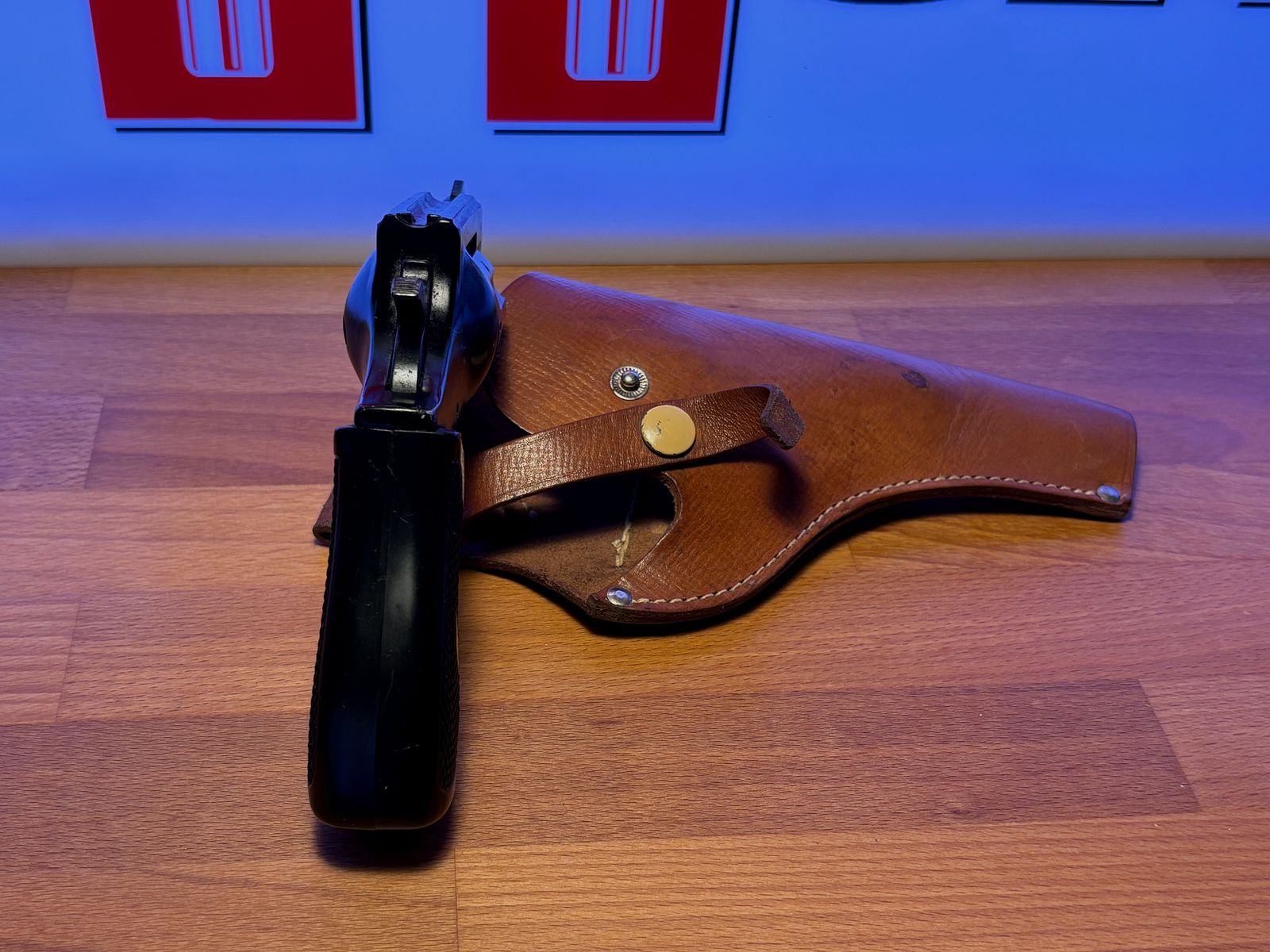 Arminius HW68 revolver .22lfb met holster