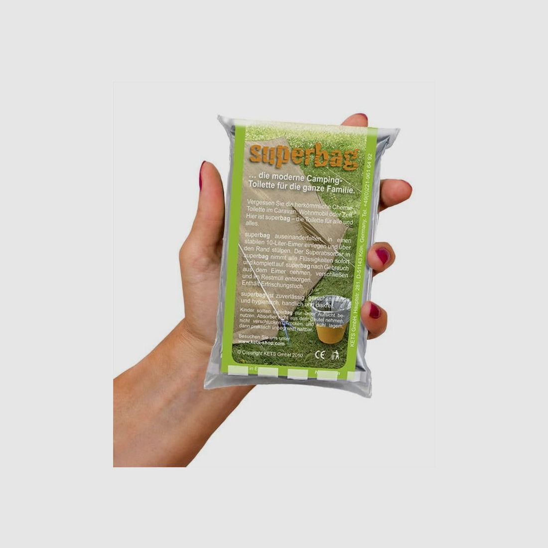 KETS Superbag Inodoro de camping