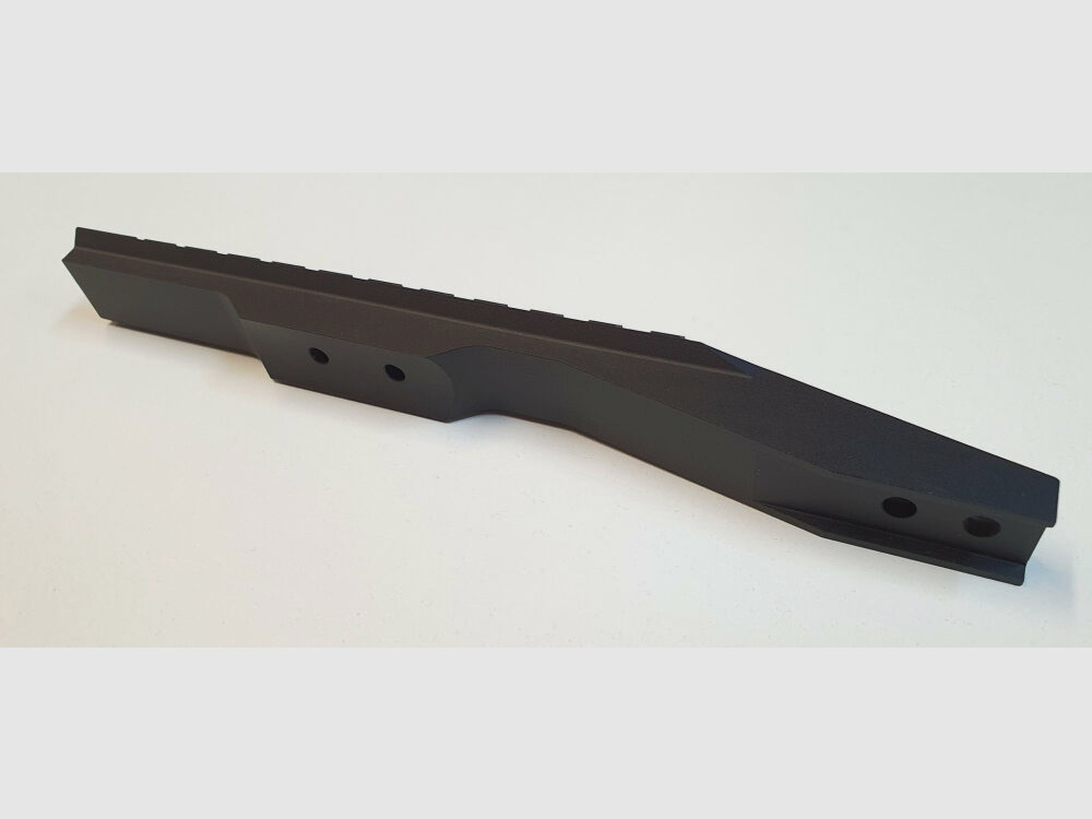 MHS V2 Picatinny Schiene für MAUSER 66 , Aluminium Schiene , schwarz matt , 180mm , Made in Germany