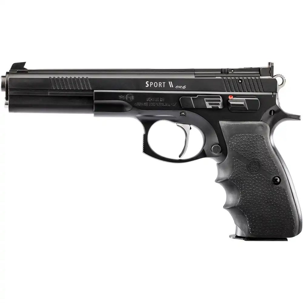 CZ75 Sport II OR, Kal. 9x19mm "Oschatz" LL:6" Zwart, afbeelding 1 van 8