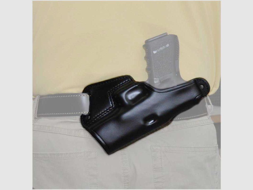 Rückenholster "Undercover" Linkshänder-Glock 26/27