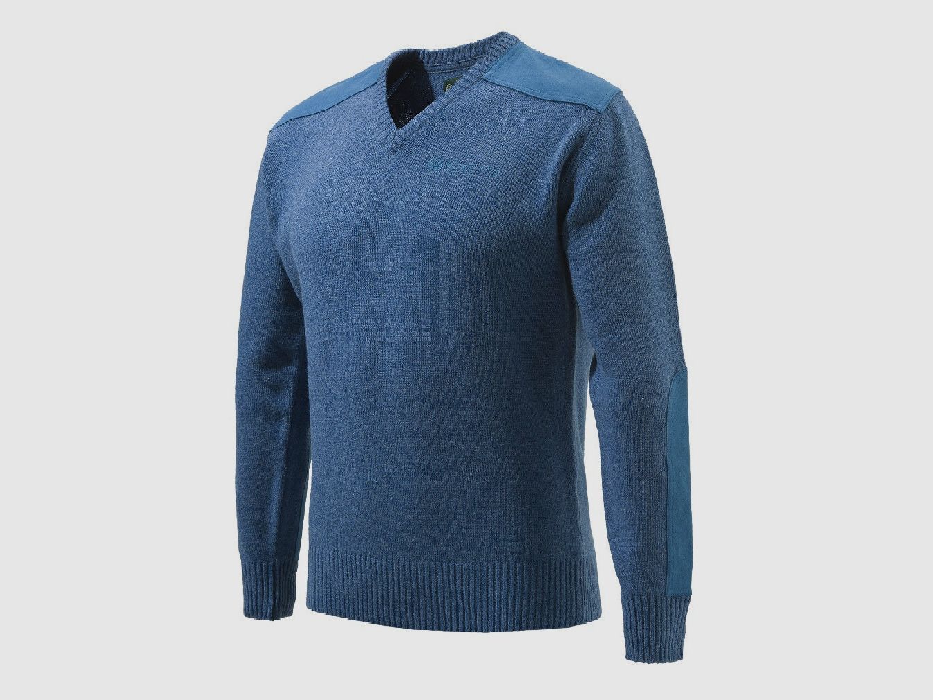 BERETTA MAGLIONE CLASSIC V NECK BLU PU451, immagine 5 di 8