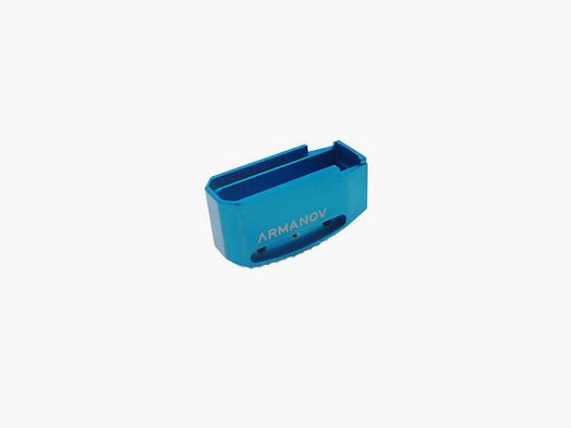 Armanov -5RNDSMP Magazine Base Pad for Pmag AR15, Color: Black