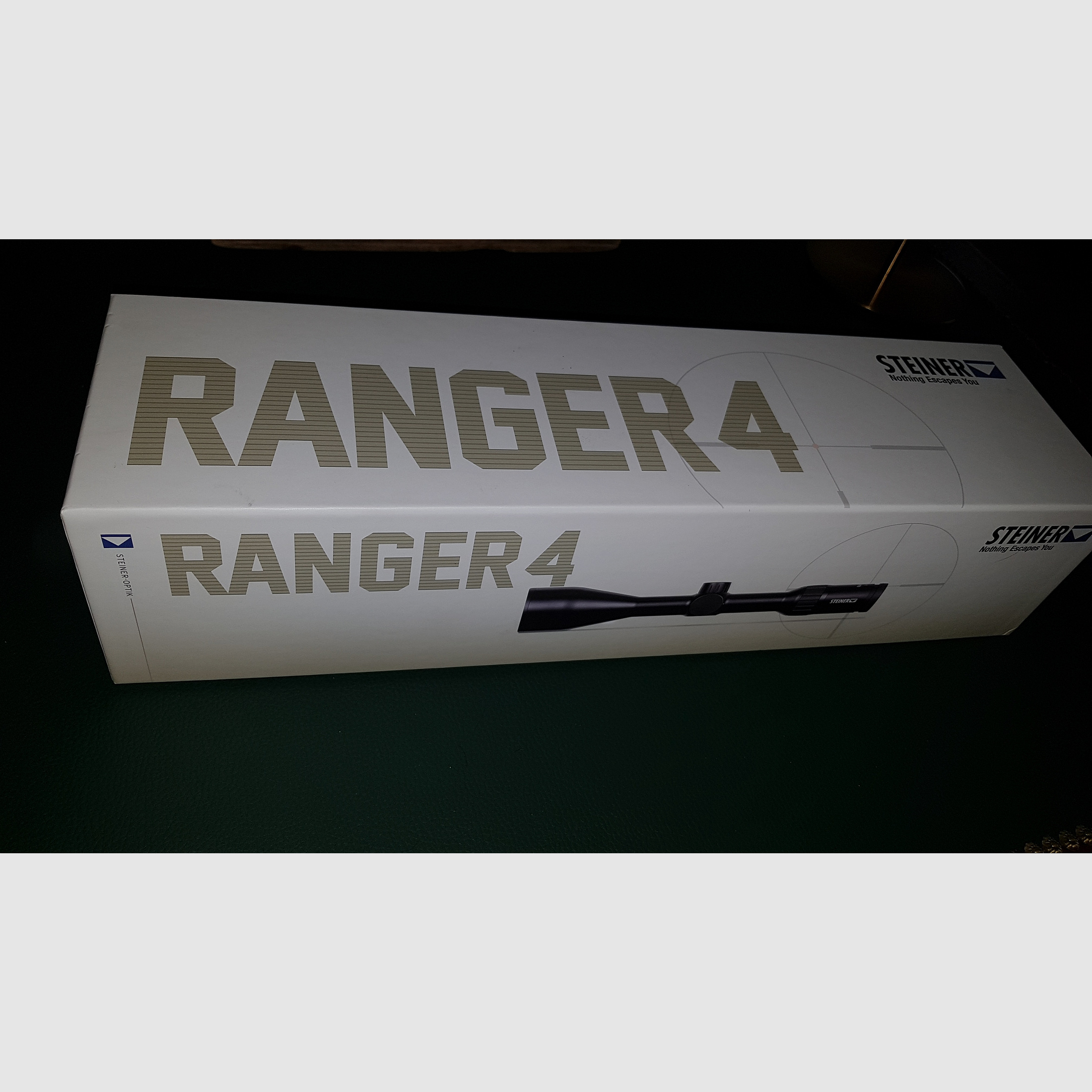 STEINER RANGER 4 mit Schine 3-12x56 wie neu! TOP Fernrohr Zielfernrohr 