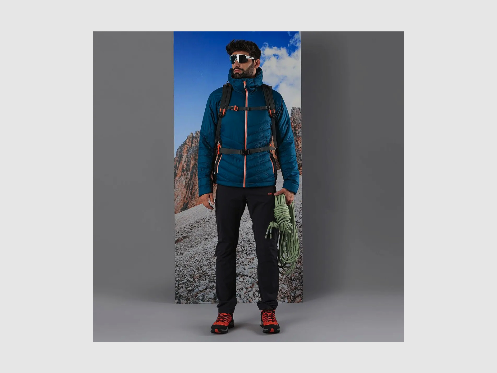 CMP Heren Stretch-Nylon-Wandelbroeken