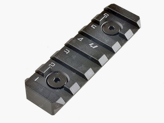 STRIKE INDUSTRIES QD M-LOK / KeyMod LINK Rail Section 6 Slots BLK