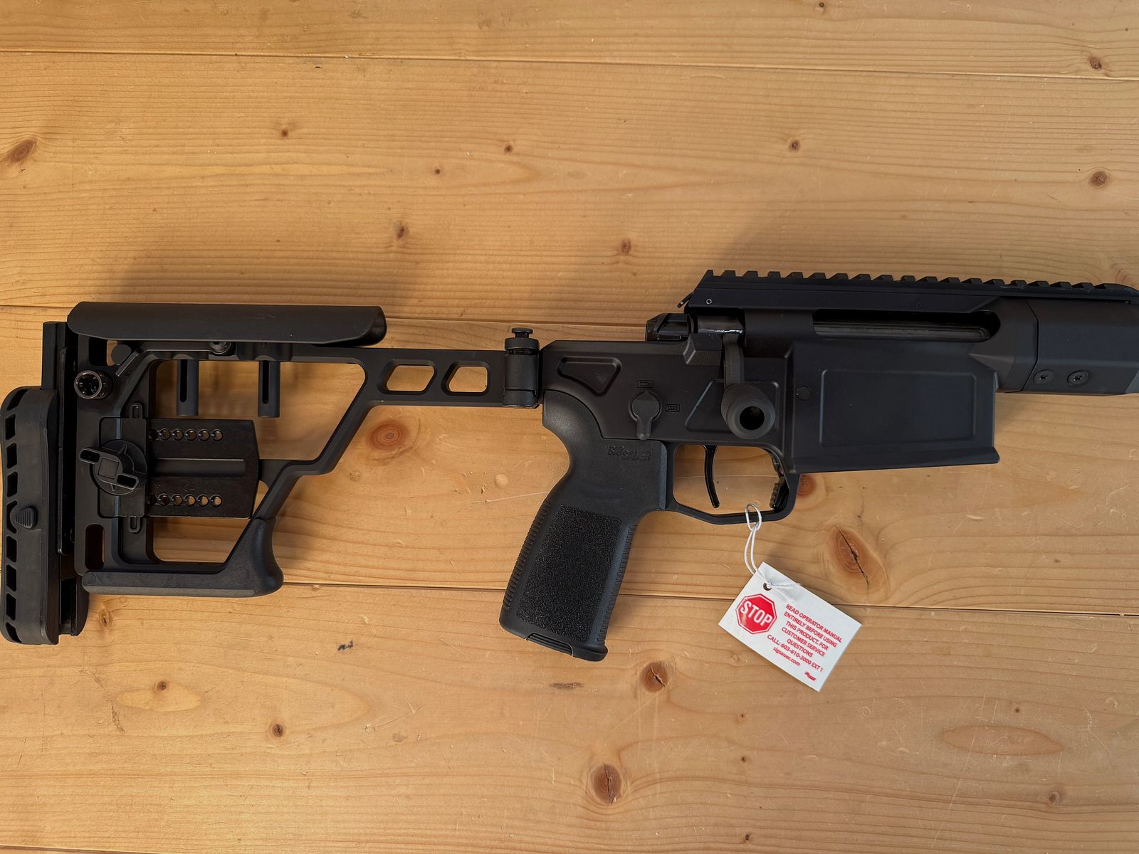 NEU - Sig Sauer Cross Rifle 16 inch .308 mit Freyr Devik UTS 131 3D Titan Schalldämpfer