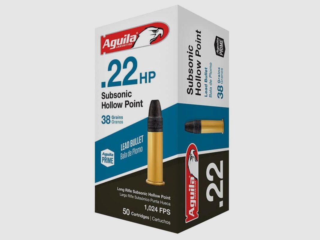 AMUNICJA AGUILA kal. 22l.r. Subsonic HP - 50 sztuk