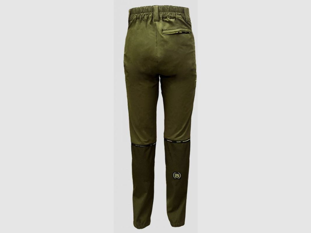 Bitrabi-broek in groene Cordura model JAGUAR, afbeelding 3 van 6