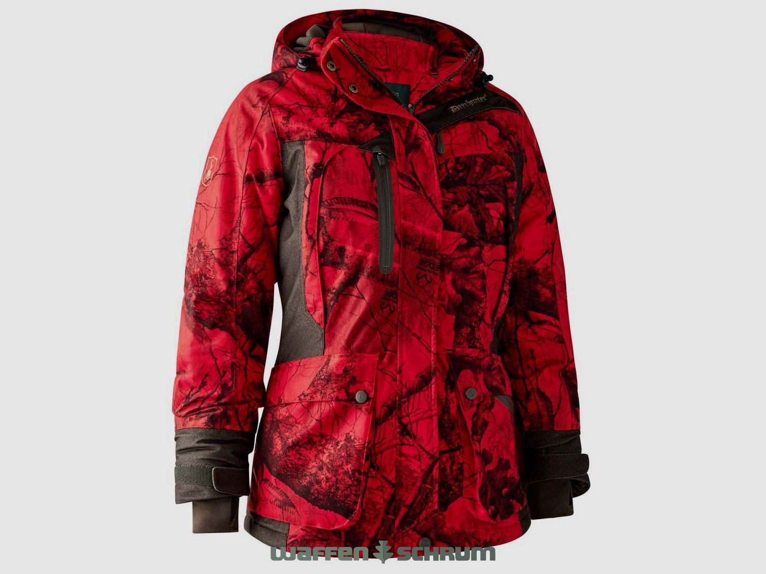 Veste Deerhunter Jacke Raven Arctic Realtree Edge Rouge