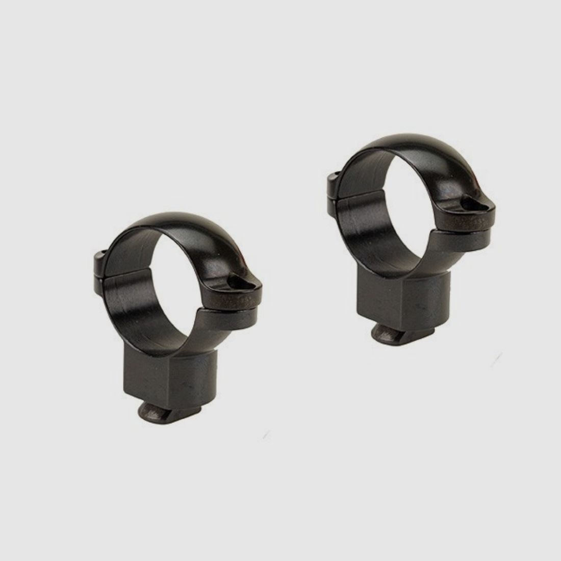 Leupold Dual Dovetail Ringen 25,4mm hoog glanzend zwart