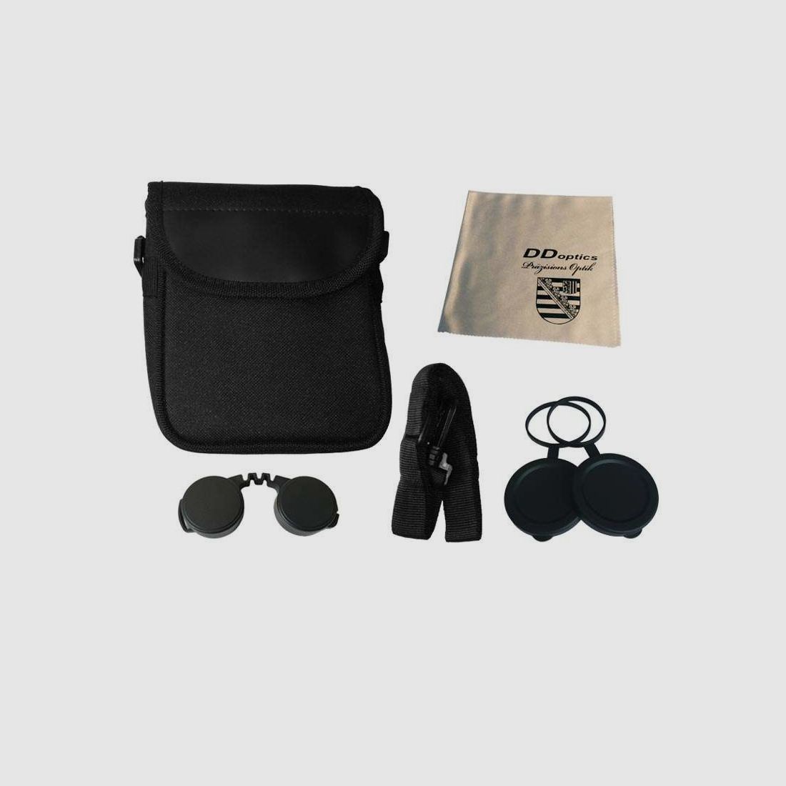 DDoptics Ultralight 10x34 verrekijker met draagtas en schouderriem voor wandelen 440120002