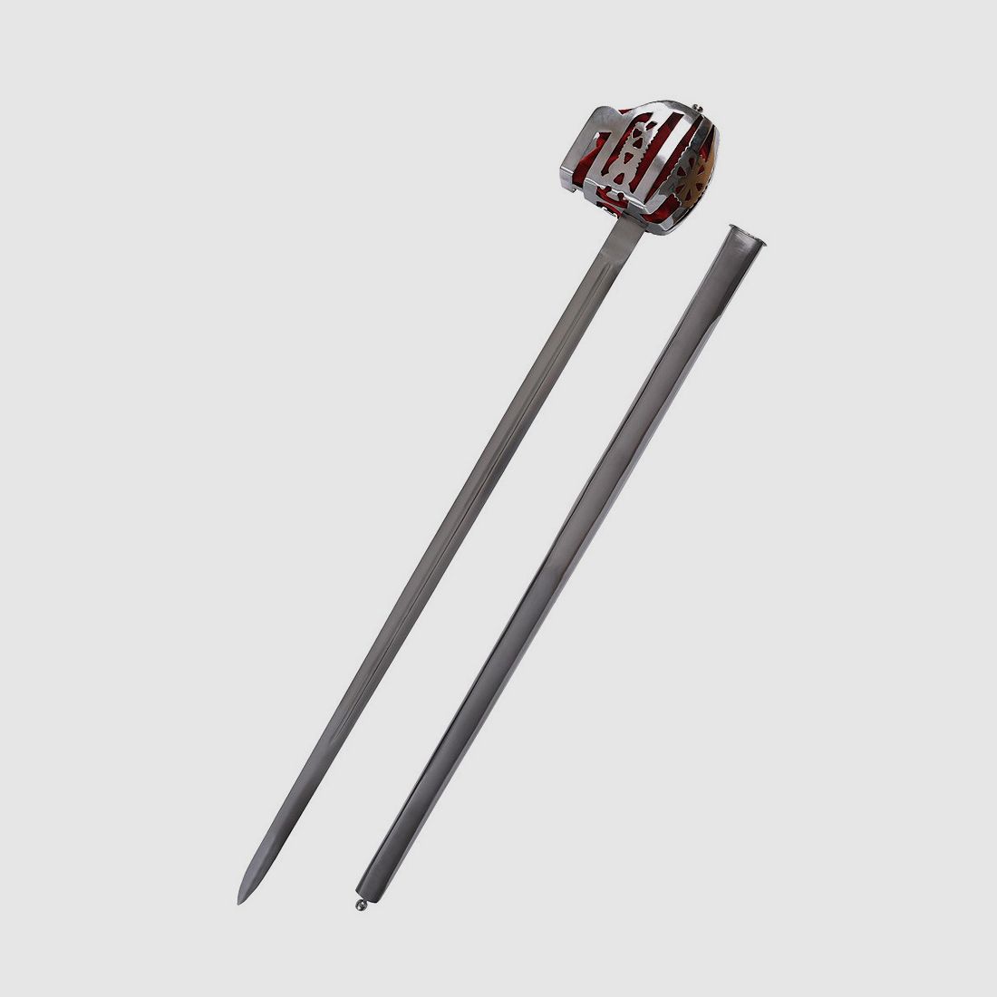 Schottisches Breitschwert mit zweischneidiger Klinge