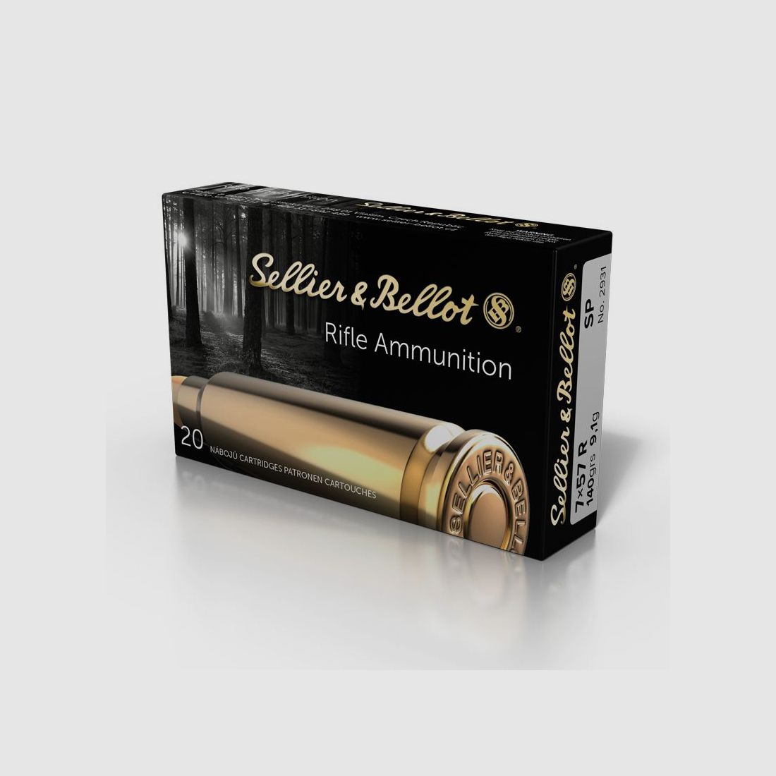 S&B 7x57 R Soft Point 9,1g/140gr, Bild 2 von 6