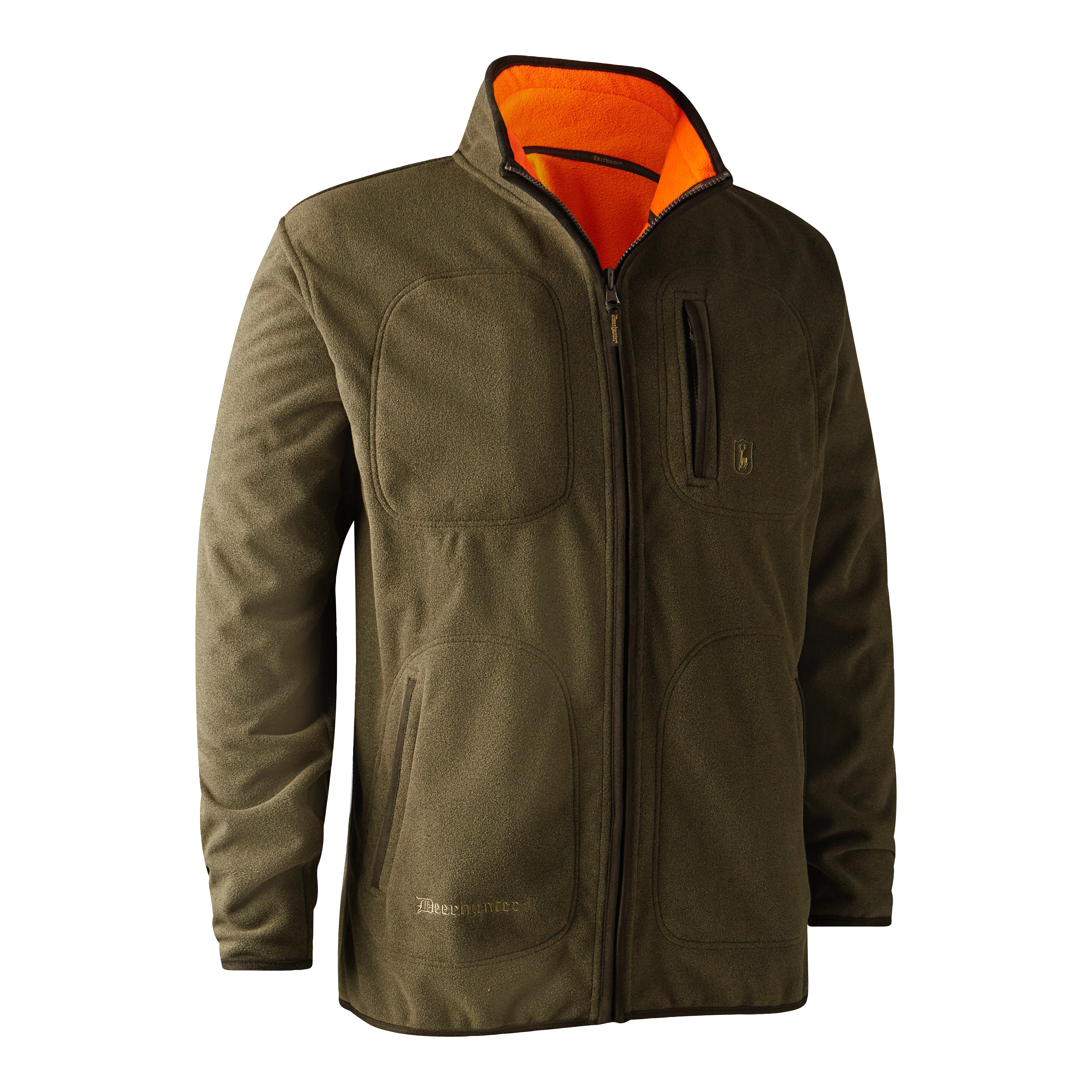 Gamekeeper veste polaire bonded - réversible - orange, image 7 sur 7