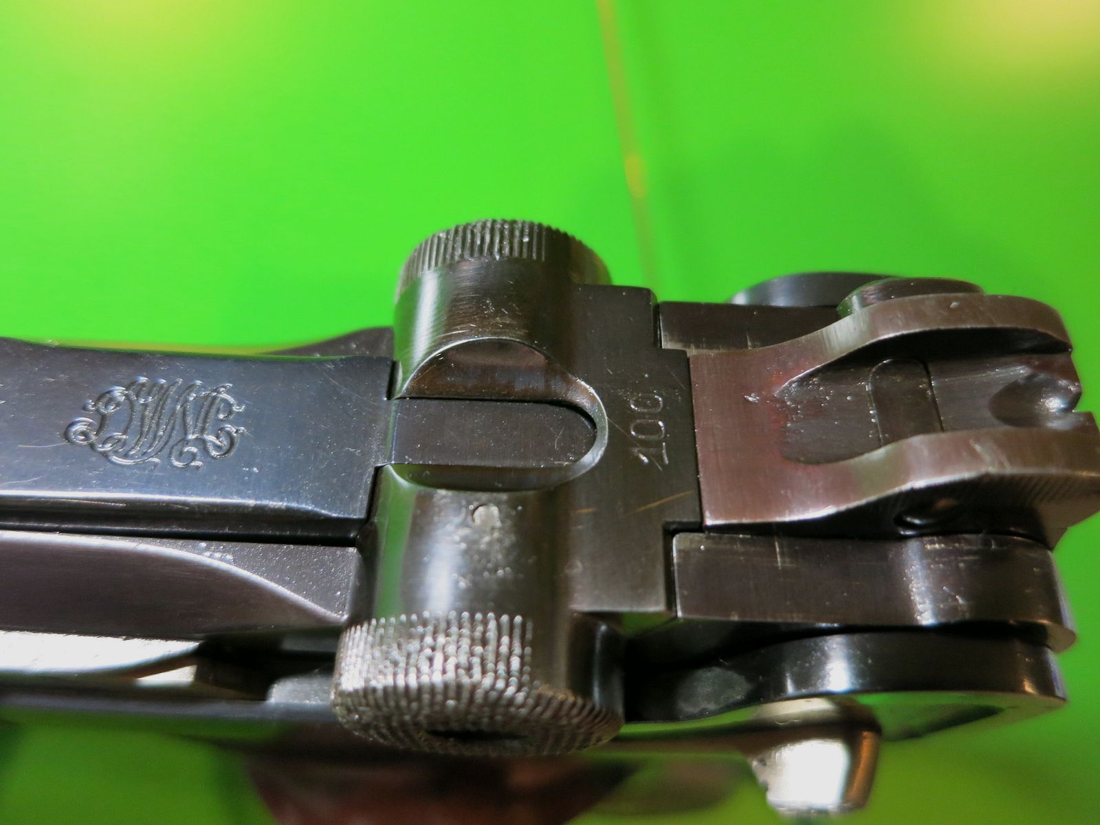 Deutsche Waffen- und Munitionsfabriken (DWM) , Pistole 08 P08, Pistole 1904, Marinepistole Modell 1904, 9 mm Luger     #47-