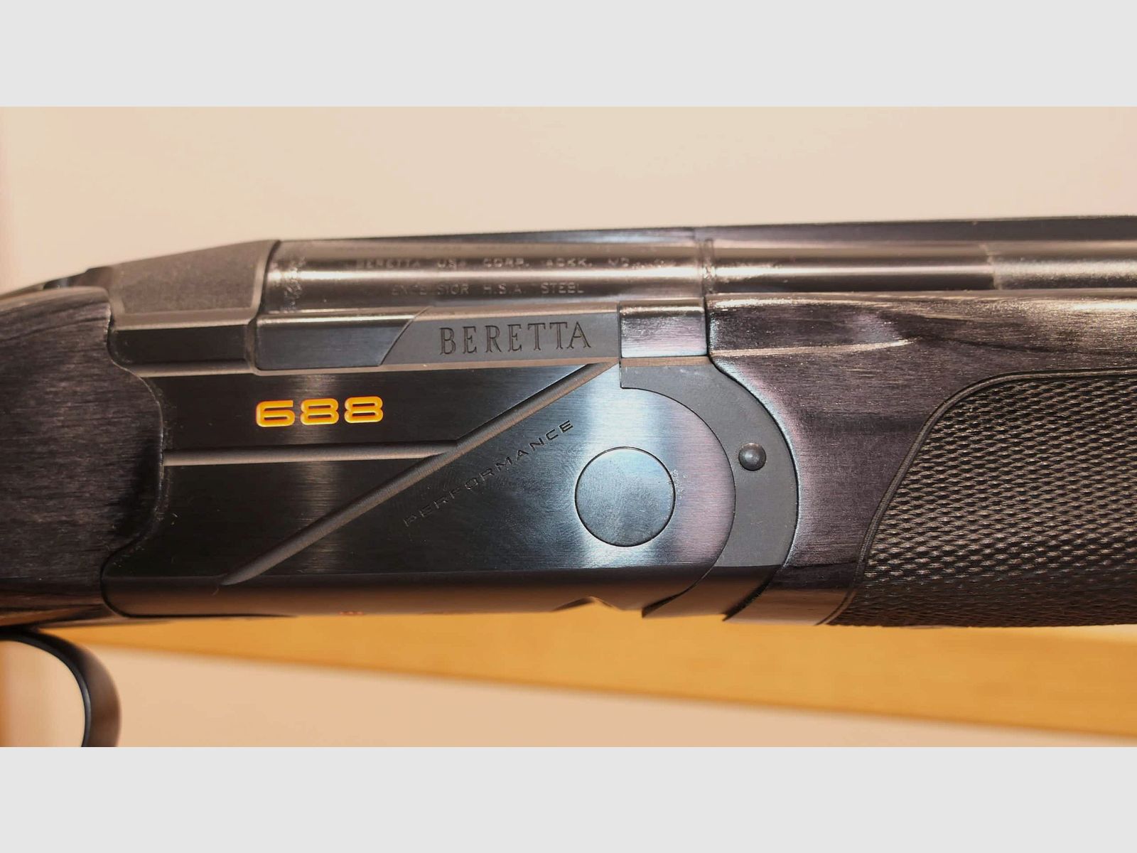 TRAPFLINTE BERETTA 688 PERFORMANCE BLACK SPORTING +BUSC Kal. 12/76CM, Bild 3 von 7