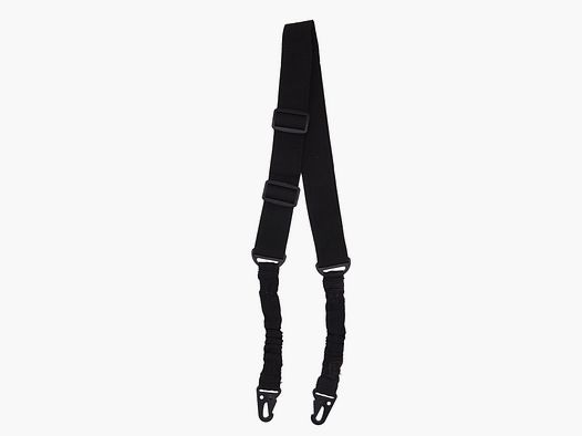 Correa de bungee de 2 puntos negra