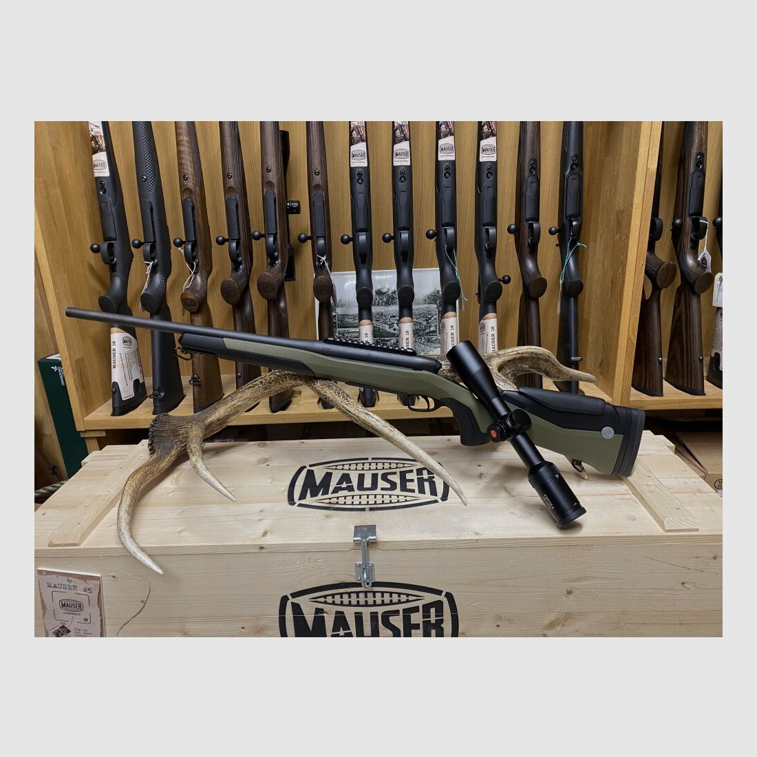 Steyr Mannlicher MS Wild, with Leica Fortis 6 1.8-12x42 i, without rail